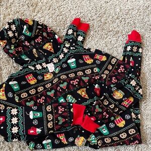 Cat & Jack brand union suit Christmas pjs